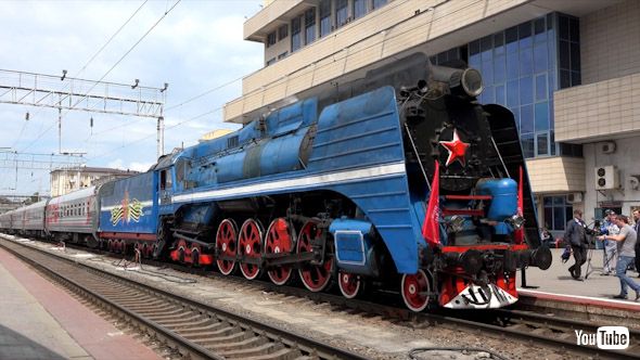 鉄道 YouTube 海外 ロシア SL
