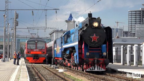 鉄道 YouTube 海外 ロシア SL