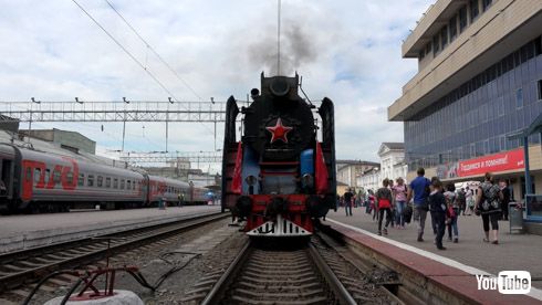 鉄道 YouTube 海外 ロシア SL