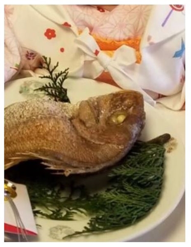 高橋真麻 お食い初め 娘 高橋英樹 生後100日