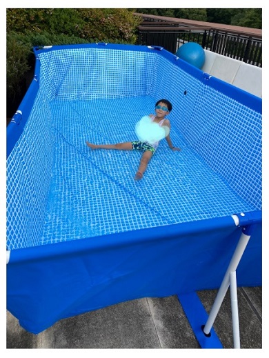 市川海老蔵 プール 子ども 勸玄 カンカン かんげん 息子 長男