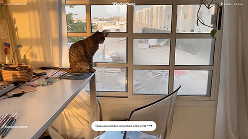 世界の誰かが見ている窓からの景色　WindowSwapが巣ごもり生活を和ませる