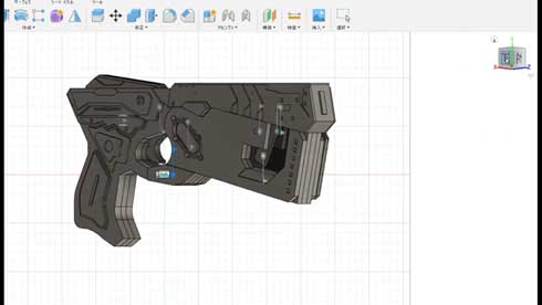 サイコパス ドミネーター ダンボール 工作 つくるさん