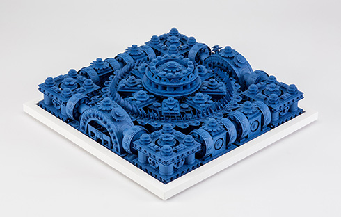 緻密に作り込まれた紙の建築アート　古代遺跡みたいな迫力がすごい