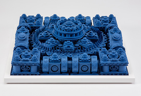 緻密に作り込まれた紙の建築アート　古代遺跡みたいな迫力がすごい