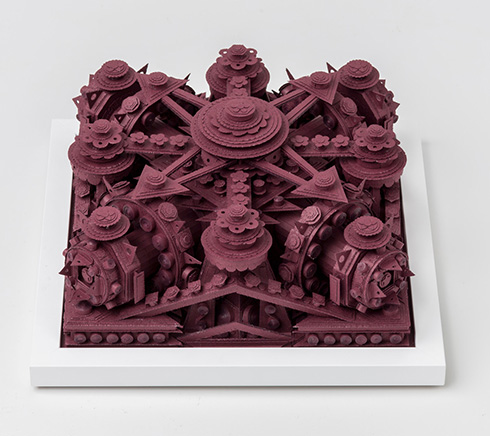 緻密に作り込まれた紙の建築アート　古代遺跡みたいな迫力がすごい