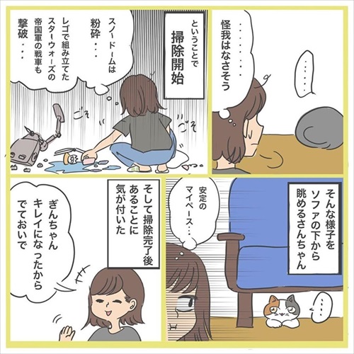 ぎんちゃんはしょんぼりボーイ