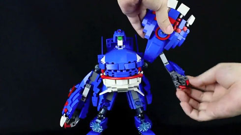 LEGO レゴ ブロック カイオーガ 変形ロボ ポケモン くまきん