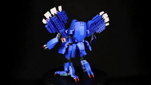 LEGO レゴ ブロック カイオーガ 変形ロボ ポケモン くまきん