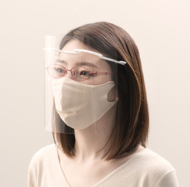 ローソン フェイスシールド