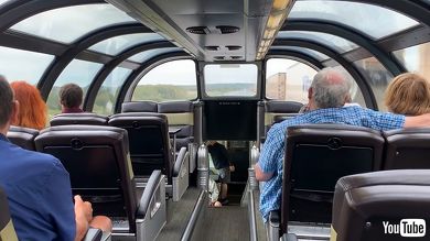 鉄道 YouTube カナディアン カナダ 観光 展望車 クルーズトレイン ブルートレイン