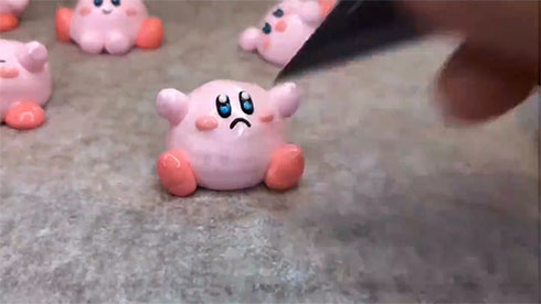 口を描きカービィ完成