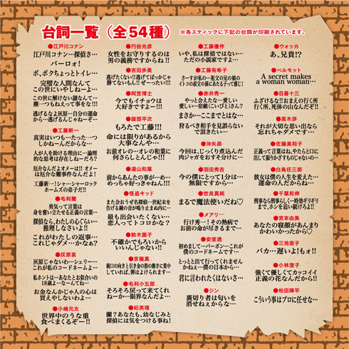 名探偵コナン 名台詞バランスゲーム