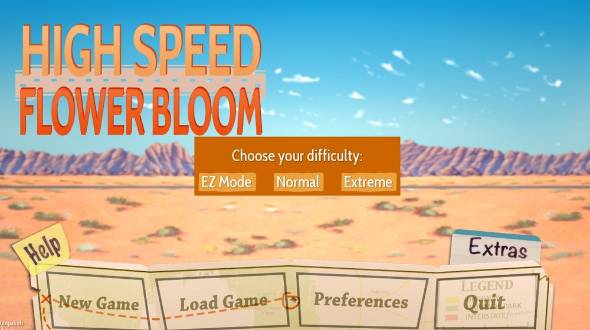 STEAM Highway Blossoms ノベルゲーム 百合