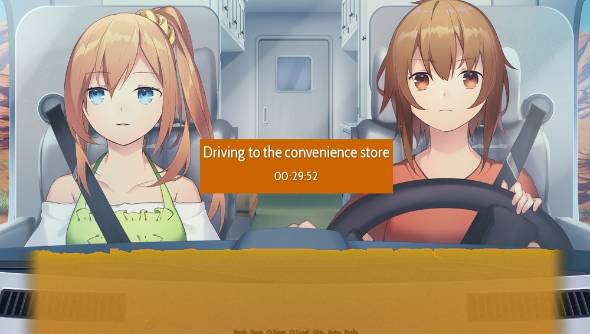 STEAM Highway Blossoms ノベルゲーム 百合