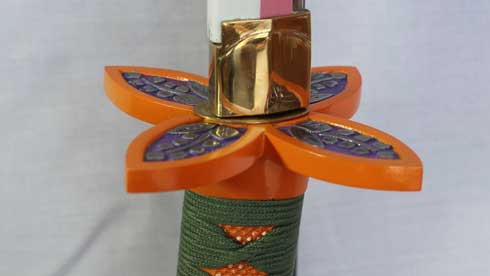 鬼滅の刃 金属 胡蝶カナエ 栗花落カナヲ 日輪刀 作ってみた ニコニコ しまめ