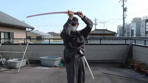 鬼滅の刃 金属 胡蝶カナエ 栗花落カナヲ 日輪刀 作ってみた ニコニコ しまめ