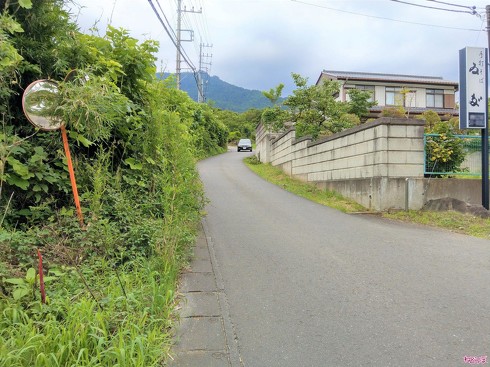 ブロックを基準にすると勾配のきつさがわかります