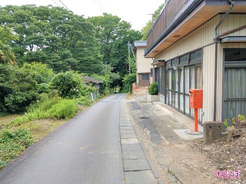 道幅は狭いままですが、道は平坦になりました