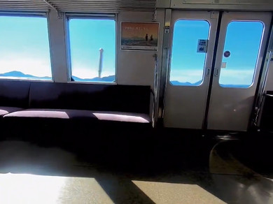 鉄道 海 予讃線 車窓 Twitter