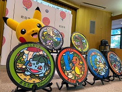 ポケモン』のマンホール「ポケふた」記念すべき100枚目は東京