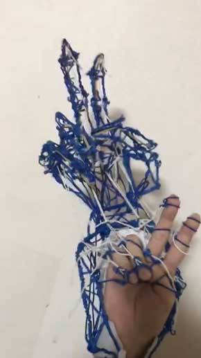 弟 27 夏休みの自由研究 作品 手作り ロボット ハンド 機構