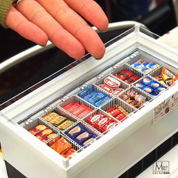 コンビニ ミニチュア 粘土 小さいもの倶楽部 什器