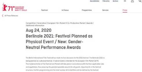 ベルリン国際映画祭 俳優 賞