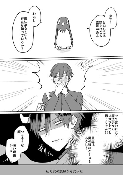 悪の組織 魔法少女 マンガ 男子高生 オタク 鳥原習