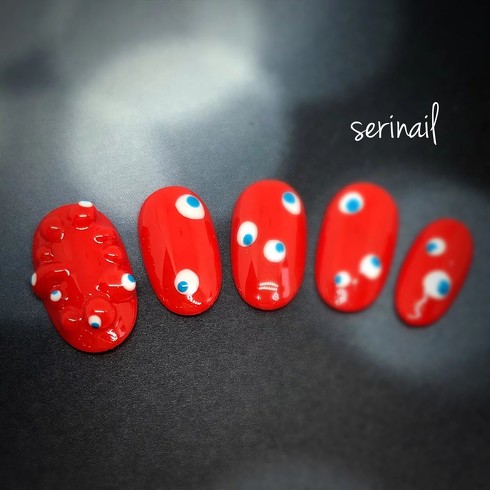 いのちの輝きネイル