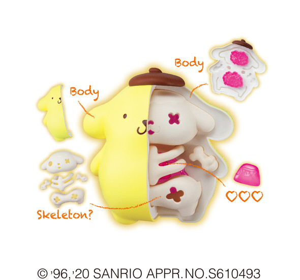 サンリオ骨格標本フィギュア