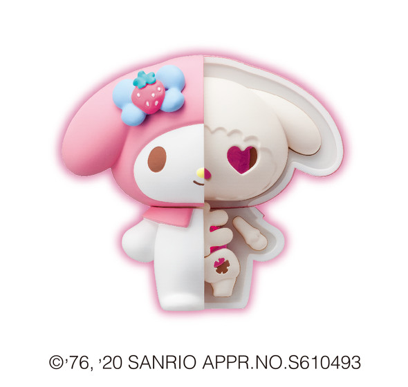 サンリオ骨格標本フィギュア