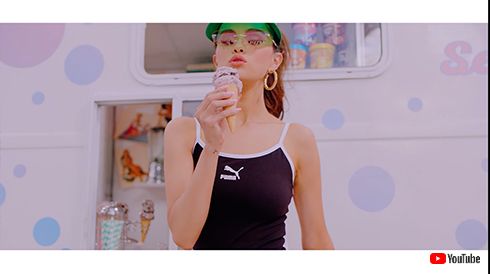 selpink セレーナ・ゴメス BLACKPINK ブラピン ブリンク セルピンク アイスクリーム ice cream コラボ KPOP