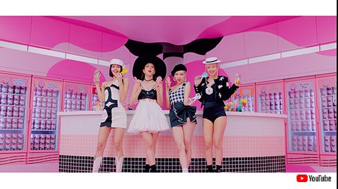 selpink セレーナ・ゴメス BLACKPINK ブラピン ブリンク セルピンク アイスクリーム ice cream コラボ KPOP