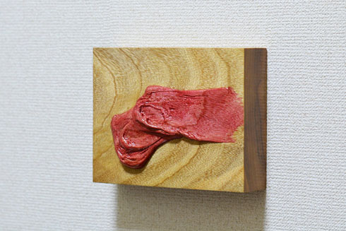 木彫りの絵の具