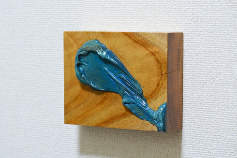 木彫りの絵の具