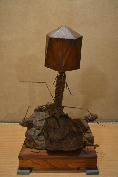 木彫りの絵の具