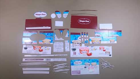 空箱職人 はるきる ハーゲンダッツ 工作 鬼ころし 作品