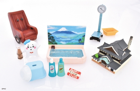 昭和 銭湯 ミニチュア セット ノスタルジックな雰囲気あふれる「銭湯 ミニチュアコレクション