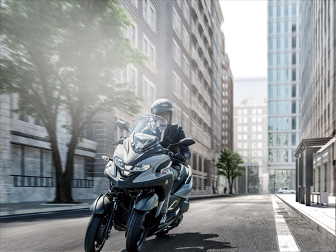 ヤマハ発動機「トリシティ300」（写真：ヤマハ発動機、以下同）