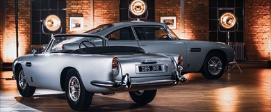 アストンマーティン DB5ジュニアのリアビュー