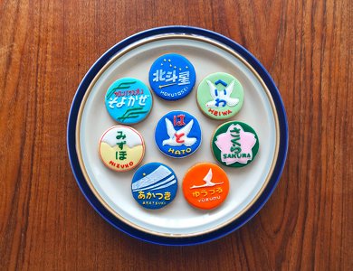 鉄道 ヘッドマーク アイシングクッキー ワークショップ ブルートレイン