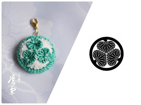 蒼菊 つまみ細工 リアル 花 つまみ紋 かんさし