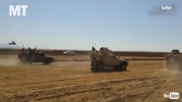 シリア 米軍 ロシア軍