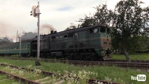 鉄道 海外 YouTube ロシア モルドバ ソ連 ディーゼル機関車 SL