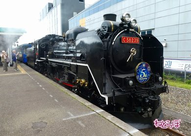 蒸気機関車 、 黒色 トレインボックス / チョロQC57形蒸気機関車 1号機