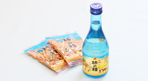 吉乃川　浪花屋の柿の種に合う日本酒