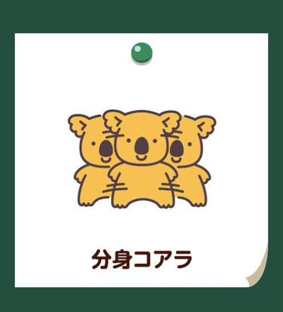 分身コアラ