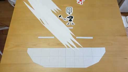 ダイニングテーブル スマブラ コマ撮り アニメ 再現 Mr.ゲーム&ウォッチ