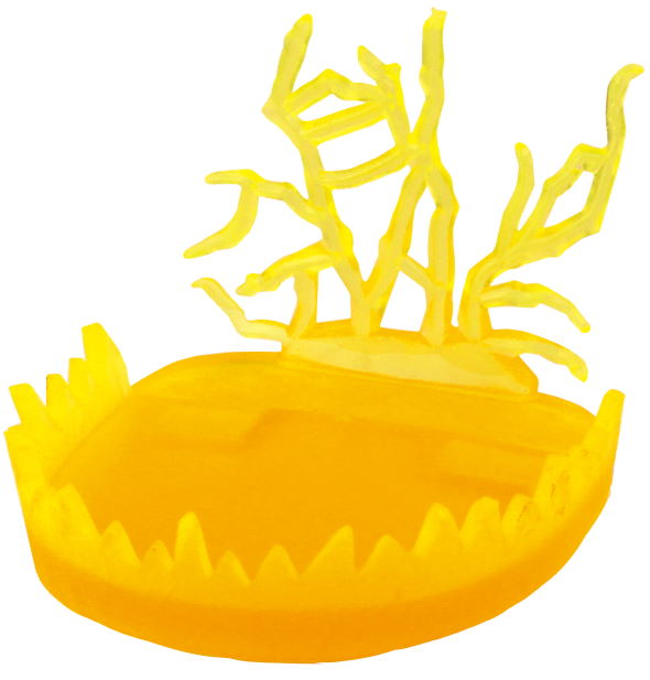 俺のフィギュアが水属性に！ 雷属性に！ エフェクト付き小物置き